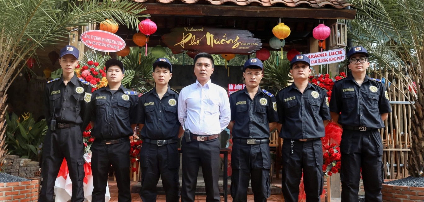 Đội bảo vệ Công ty An ninh Hải Long